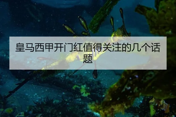 皇马西甲开门红值得关注的几个话题